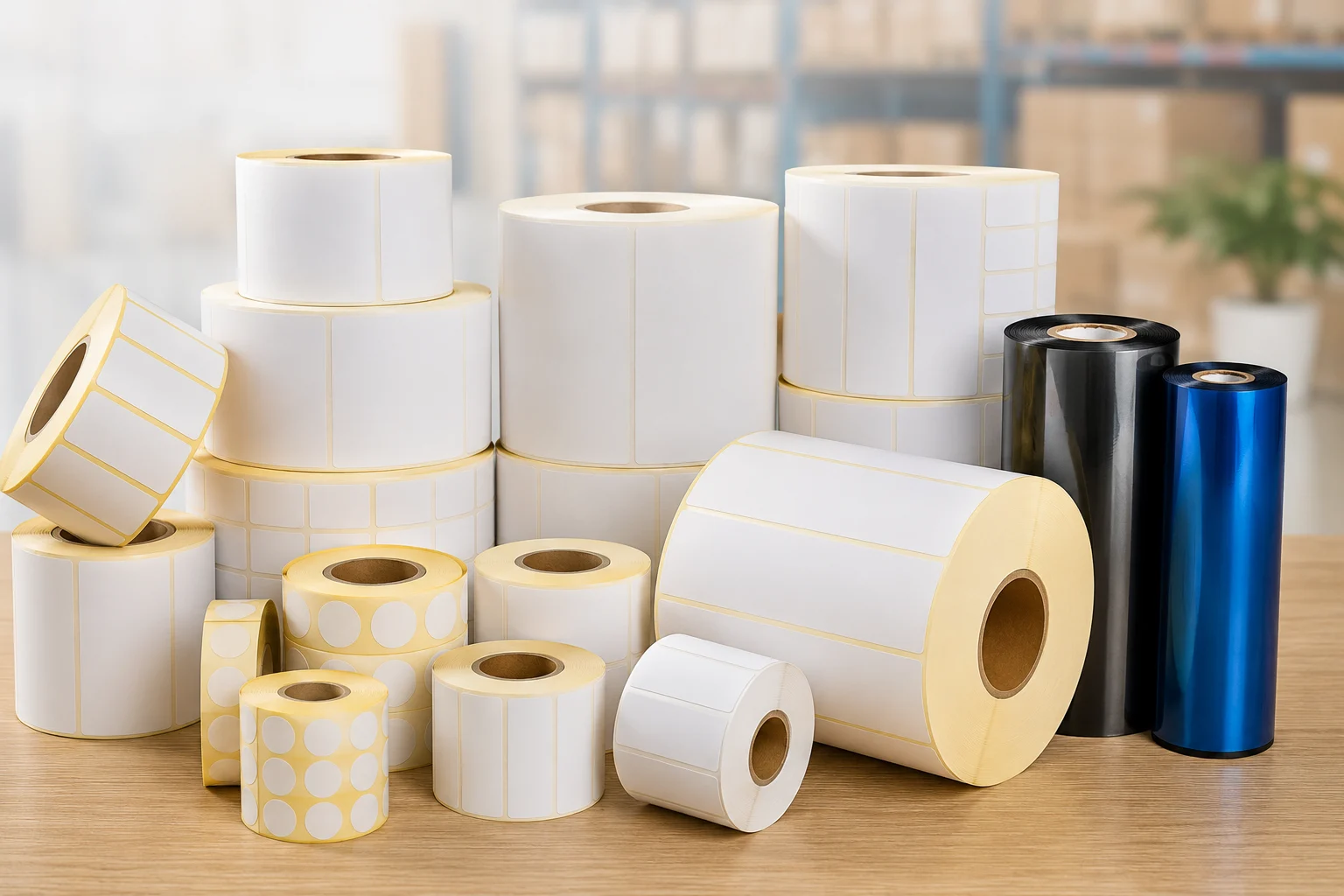 Jual Label Thermal, Semi Coat & Yupo Berkualitas