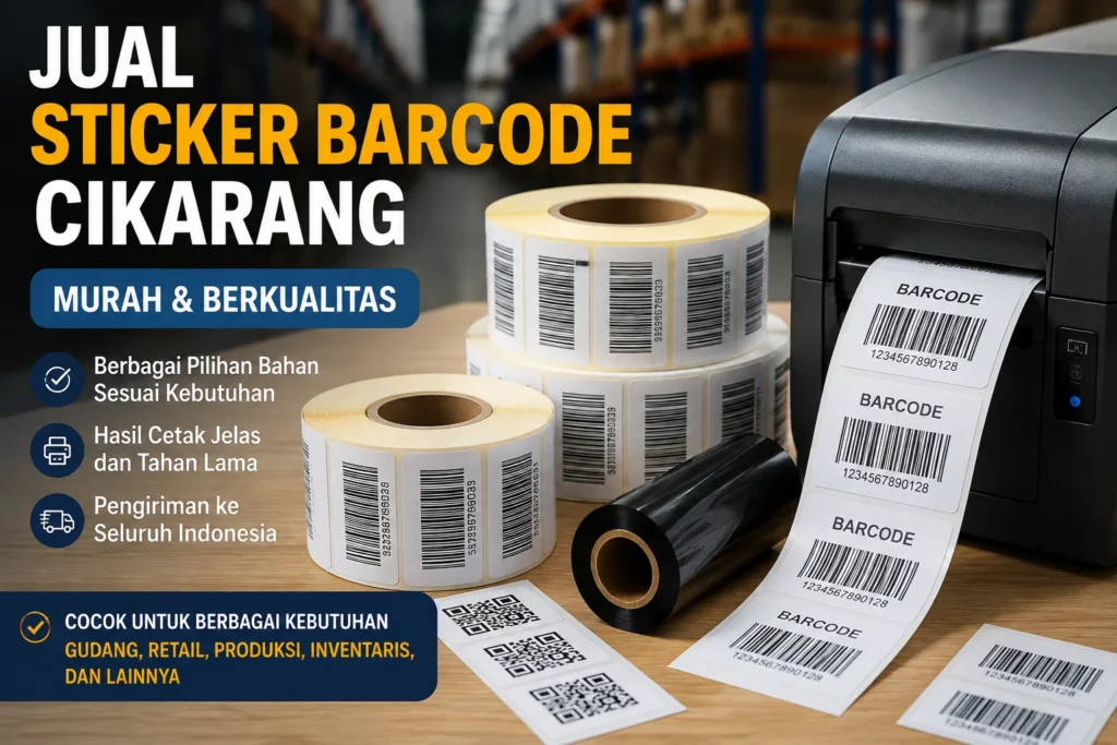 Jual Sticker Barcode Cikarang Murah & Berkualitas